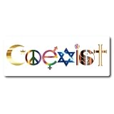 Magnet Me Up: Coexist Symbol Decal - 3x8 Inches, Heavy-Duty Automotive Magnet for Car, Truck, SUV - Promote Peace Harmony and Unity with This Symbolic Auto Magnet