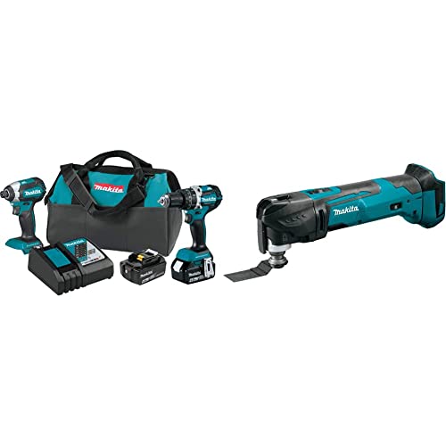 Makita XT269M 18V LXT Lithium-Ion Brushless Cordless 2-Pc. Combo Kit ...