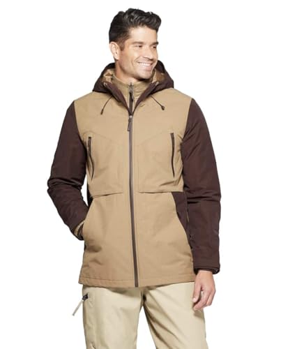 Champion C9 Men's 3-in-1 Jacket marron caviar taille S pour homme