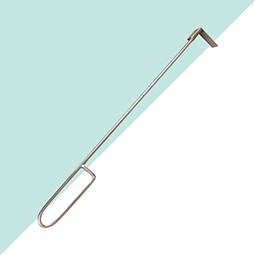 DOITOOL 46cm Stainless Steel Charcoal Ash Rake BBQ Ash Tool Rake Poker for Kamado Joe Charcoal Smoker Wood Burning Stove (Silver) Barbecue & Outdoor Dining - Image 4