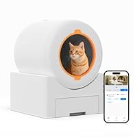 Amazon | Falala 猫 トイレ 猫自動トイレ 多頭飼い用 大容量 65L 静音