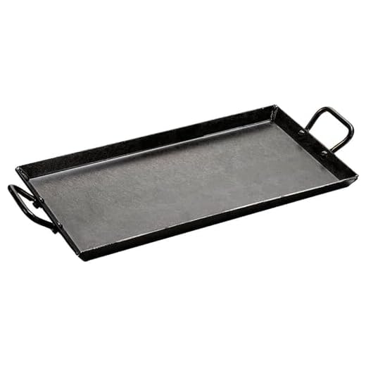 Lodge Pre-Seasoned Carbon Steel Griddle
