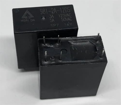 Relais électromécanique 42F-2A-24V/12V-5A miniature pour circuits de commande