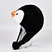 Lacheln Animal Plush Hats for Boys Girls Women Men Halloween Party Costume Winter Soft Warm Funny Beanies for Teen Adult,Penguin
