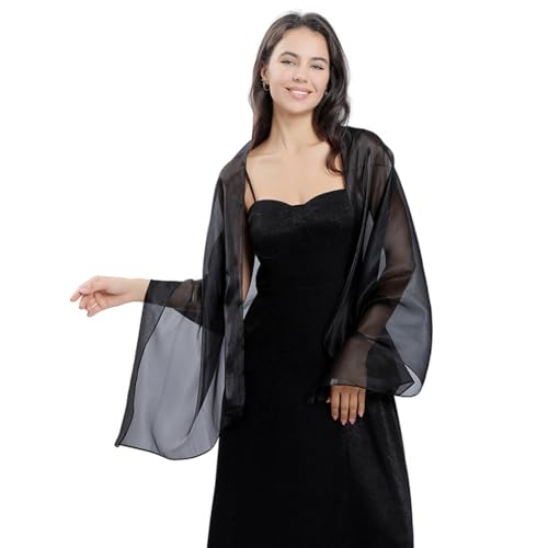 Women Soft Lightweight Evening Dress Shawl Wrap Fashion Scarf for Bridal Bridesmaids Wedding Gifts2