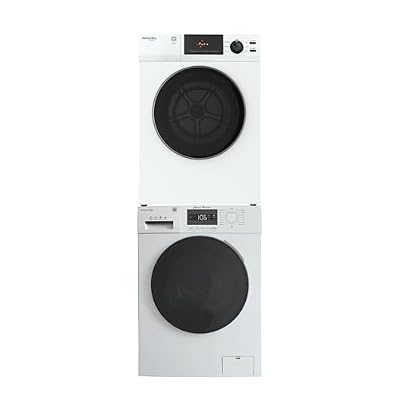 Sekido VALUE STACK LAUNDRY 110V 26 Lbs Washer 2.5cf+Vented Dryer 4cf 1 OUTLET