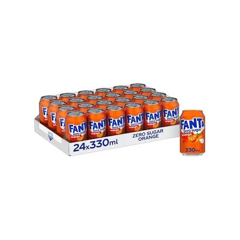 Fanta Orange Zero Soft Drink Cans Cover