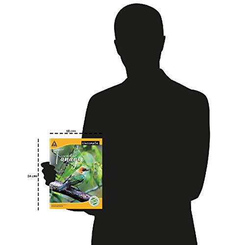 Image of Classmate Octane Neon- 25 Blue Gel Pens Notebook - Single Line, 72 Pages-Pack Of 4