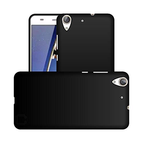 Image of Case Creation for Honor 5A 2019 Back case, Huawei Honor 5A Slim Flexible Smart Look case with 360 Camera All Angle Protection (Pure Black)