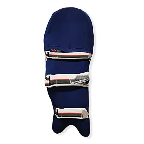 Bratla Cricket Batting Pads Covers, Navy Blue Covers For Cricket Pads For Men Batting Color Fit Neatly On Legguards Easily Put On #TOP4