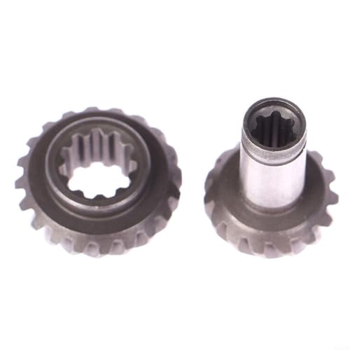 Ensamblaje de engranajes para cortacésped diseñado con precisión para cortar césped, piezas de herramientas eléctricas, color negro, 31 mm de longitud (7 dientes)
