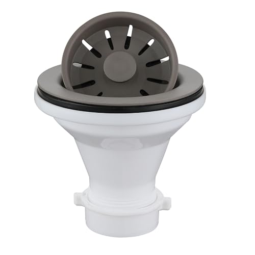 Colador para fregadero de cocina Karran 3-1/2 in concreto