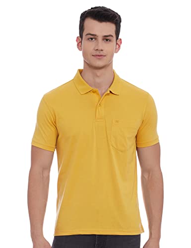 Image of Monte Carlo Mens S.Blue Plain Collar T-Shirt |22203401-167