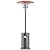 Sersper Patio Heater, 48,000 BTU Outdoor Patio Heaters with Wheels, Table Design Stainless Steel Burner for Commercial & Residential Use, Double Layer, Triple Protection System, Dark Gray
