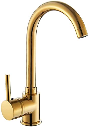 Robinet évier de cuisine mitigeur laiton Basinxer flexible idéal évier double