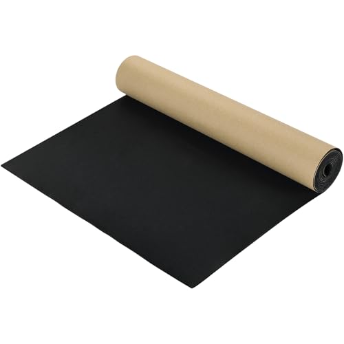 Image of Sponge Neoprene with Adhesive Foam Rubber Sheet, 1 /16 inch Thick X 12 inch Wide X 54 inch Long Padding Gaskets,Crafts for Weather proofing or Stripping DIY Gasket or Sealing Material
