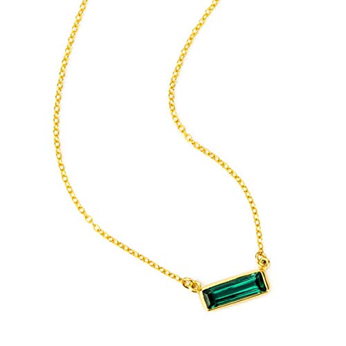 Adira Series Horizontal Gemstone Bar...