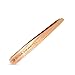 Brow/Lash Tweezer ROSE DE REVEL - Fine Tip, High Precision Stainless Steel for Eyebrows Grooming & Splinter Removal- Eyebrow Hair Remover Tweezer- Professional Tweezers Facial Hair Men/Woman (Small)