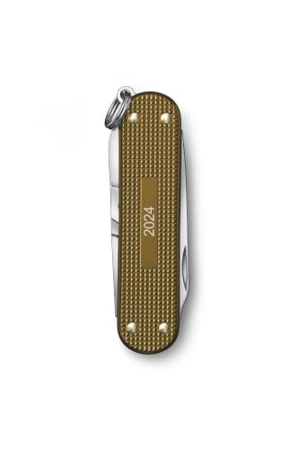 Image of Victorinox Swiss Army Knife, Alox Limited Edition 2024, Classic SD, (58 mm), Terra Brown, 0.6221.L24 | Multiutility Tool
