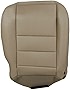 ECOTRIC Left Seat Cover Compatible with 2002-2007 Ford F250 F-350 Super Duty Lariat New Driver Seat Bottom Cushion Cover Replacement Synthetic Leather