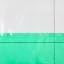 TOWN & COUNTRY PLAY Colorblock Shower Curtain Liner - 100% PEVA, Waterproof, 70"x72", Clear/Green - View #8