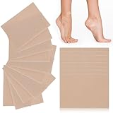 Boyiee 35 Sheets Moleskin for Blisters Adhesive Pads for Feet Moleskin Padding Blister Prevention Tape for Men Women Shoes Boots Hiking Reduce Friction Pain(Lint,Khaki)