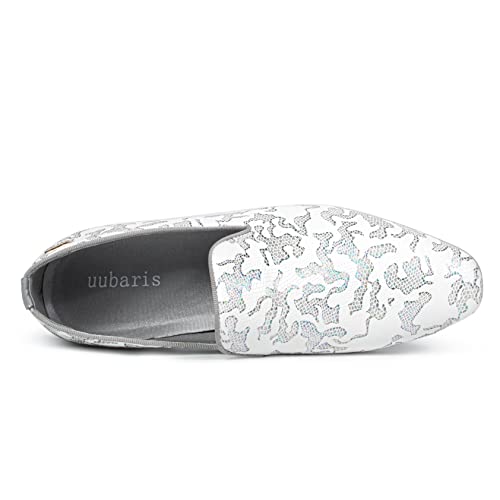 Image of UUBARIS Mens Dress Loafers Tuxedo Suit Slip on Shoes
