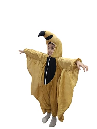 Image of BookMyCostume Sparrow Chidiya Bird Kids Fancy Dress Costume 5-6 years