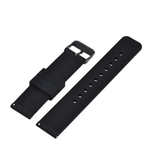 Pulseira Amazfit Bip Silicone 20mm Cor:Preto