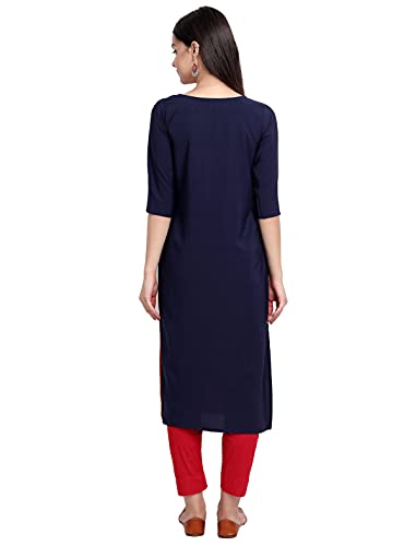 Image of Women's Crepe Straight Kurta