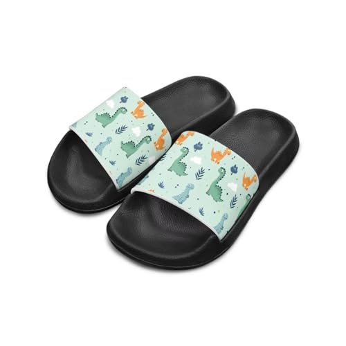 UNICEU Toddler House Slippers Slip-On Lightweight Quick Dry Slides Sandals Comfortable Open Toe Casual Water Shoes