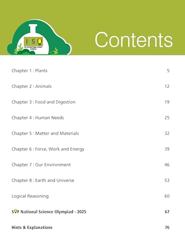 Image of MTG International Science Olympiad (ISO) Workbook Class 4 - Chapter-wise MCQs, Quick Recap with Achievers Section - SOF Olympiad Books For 2026-27 Exam