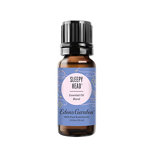 Edens Garden Sleepy Head Essential Oil Blend- 100% Pure Premium Grade, Undiluted, Natural, Therapeutic, Aromatherapy, The Best for Diffusing, Candle, Humidifiers, Kid Safe 10 ml (.33 fl oz)