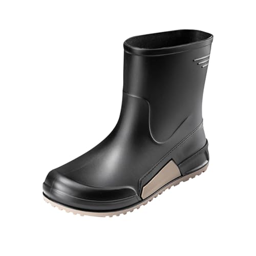 Bottes en caoutchouc homme imperméables mi-haute pour artisanat