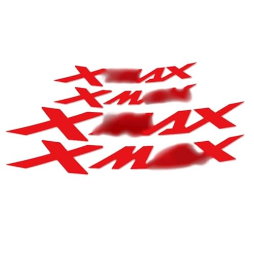 HYBGUOPE Pegatinas Decorativas Motocicletas para X&MAX Rueda De Motocicleta Scooter Llanta Calcomanía Cinta A Rayas Impermeable para para X&MAX 125 250 300 2023 Pegatina Reflectante(A2)