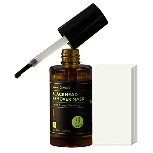 LIUMEI removedor de espinillas Beauty Peel Off - Máscara Black Header Remover - 60 Tiras nasales para purificar el acné Limpieza Profunda de la Piel (líquido)