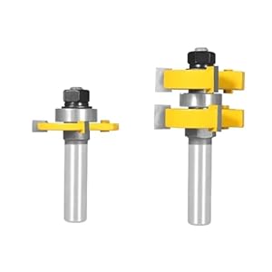 Songmiky TG Montage Fräser Set 2-teilig