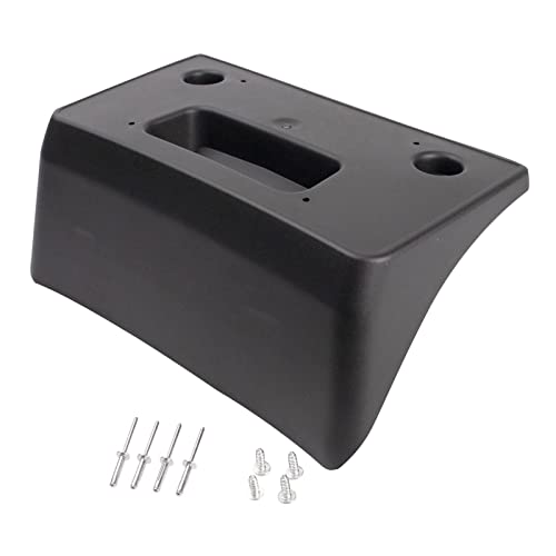 Front License Plate Bracket Black Compatible with 2015-2020 Chevrolet Colorado GM1068163