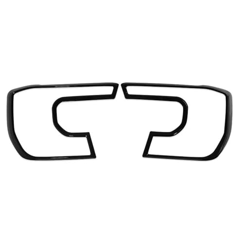 Couvercle de feu arrière noir brillant pour Ford Ranger Wildtrak 2022-2025