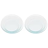 Veemoon 8 Stück Rundes Uhrglas aus Glas für Labor und Prüfungsinstitutionen Dickwandig Flexibel und Langlebig für Laborexperimente