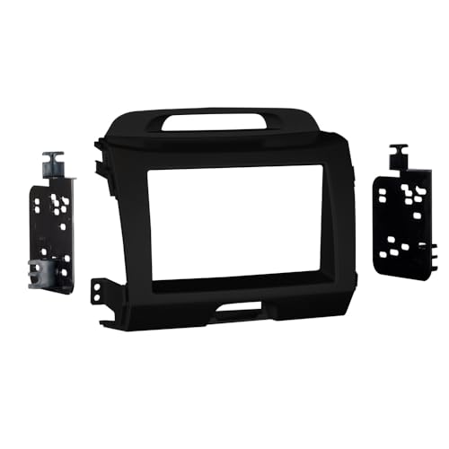 Metra 95-7344CH Double DIN Dash Installation Kit for 2011-Up Kia Sportage Vehicle (Charcoal)