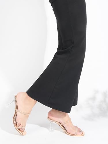 Image of JM LOOKS Women Slim Solid Comfortable Sole Kitten Heel Sandals For Womens & Girls IRF-108-X