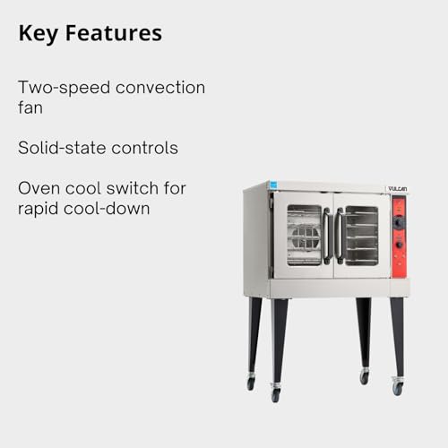 Vulcan convection oven commercial