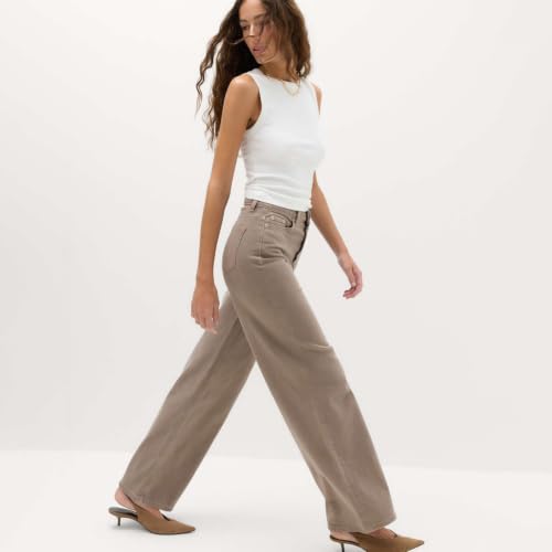 Image of Marks & Spencer Wide Leg High Waisted Jeans