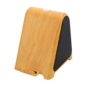 Draagbare dvd-speler Wireless Speaker Portable Stereo Speaker Speaker Phone Holder met een roterend HD-scherm