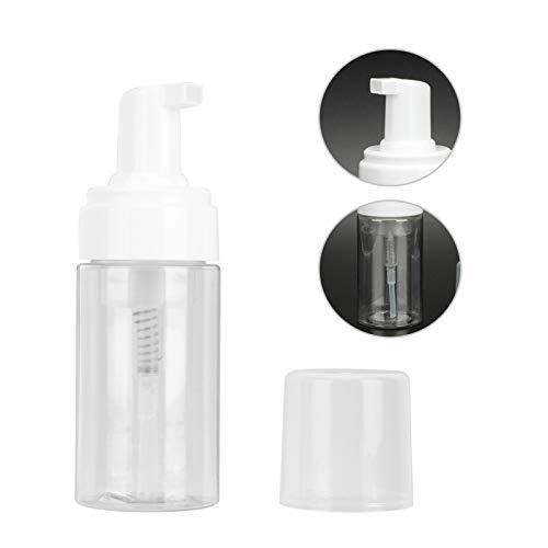 Rotekt Portable Mousse Foaming Empty Bottle Refillable Travel Dispenser Container Mini Travel Size Soap Dispenser(02)