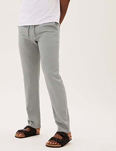 Image of Marks & Spencer Men's Regular Casual Pants