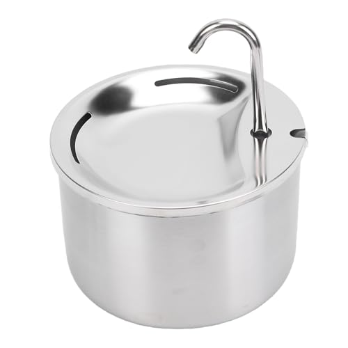 Fuente para Agua para Gatos Acero Inoxidable 3.2L miniatura 1