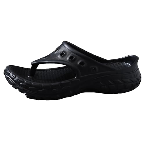 Men's Sandals - Thick-Sole Slide Sandals with Enhanced Traction, Beach Bathroom & Dorm Shoes for Men, 3 Colors US 5-12