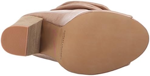 Chinese Laundry Kristin Cavallari Women's Liam Peep Toe Bootie, Mahogany Leather, 10 M US | Image 3